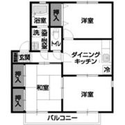 ノーウェアハイツ B棟の間取り画像