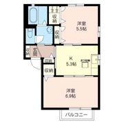 フレアパレスCの間取り画像