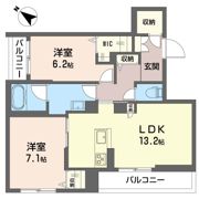 サンパティーク Mの間取り画像