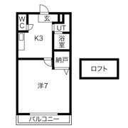 ヴィクトリアハウス花園の間取り画像