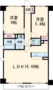 ラ・シェリの間取り画像