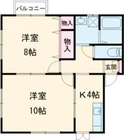 アンジューの間取り画像