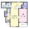 レーブドエルの間取り画像
