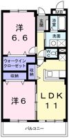サニーガーデンⅡの間取り画像