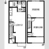 プラッサムコート羽衣H棟の間取り画像