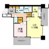 D’グラフォート ザ・タワー郡山 1106号室の間取り画像