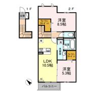 コンフォルトの間取り画像