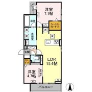 セレスティア草薙町の間取り画像