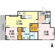 セレスティア草薙町の間取り画像
