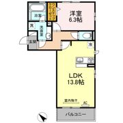 エスポワールの間取り画像