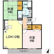 ファミーユ・ヴィラ B･C B棟の間取り画像