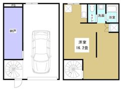 R1 FUKUROI GLBの間取り画像