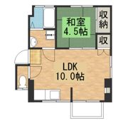 天神マンションの間取り画像