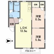 ディアスEAST A棟の間取り画像