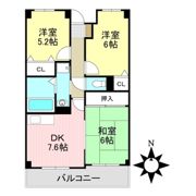 リバーサイドヴィレッジ Ⅰの間取り画像