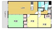 エミネント西新の間取り画像