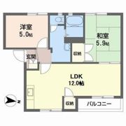 リバーサイドⅡの間取り画像