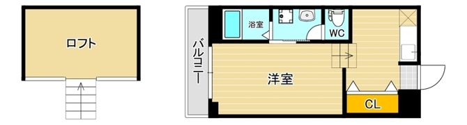 ブローテ石丸の間取り画像