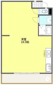 魚住コーポA棟の間取り画像