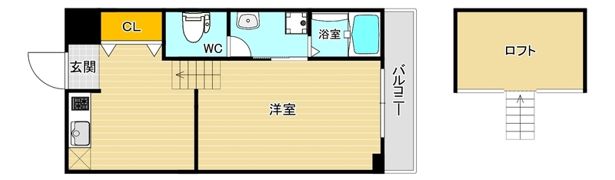 ブローテ石丸の間取り画像