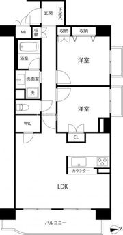 ブルームライフ向ヶ丘遊園の間取り画像