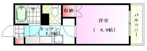 アクアコート楠木の間取り画像