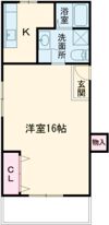 ニゴーマンションの間取り画像