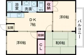 サンクスの間取り画像