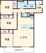 ラ ルーシュの間取り画像