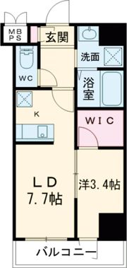 モレス・ヴィラ明石の間取り画像