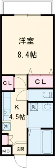 Signpost pureの間取り画像