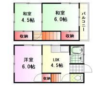 松岡アパートの間取り画像