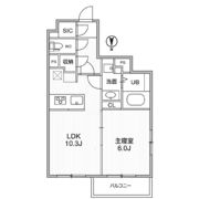 THE PALMS MUSE 新江古田（ザパームスミューズシンエコダ）の間取り画像