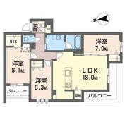 ネクスジェン マサの間取り画像
