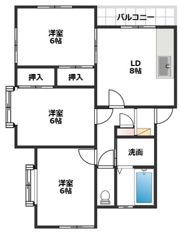 アネックスJの間取り画像