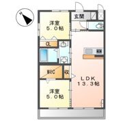 泉大津市千原町新築アパート(仮称)の間取り画像
