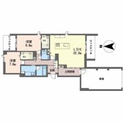 白壁 THE GARDENの間取り画像