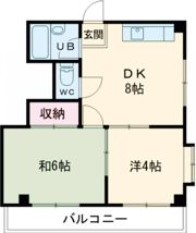 レジデンス優美Ⅰ (レジデンスユミ)の間取り画像