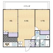 ストークマンション鹿児島の間取り画像