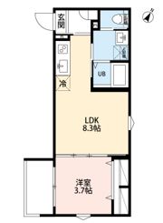 ルノン東所沢の間取り画像
