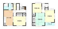 山口貸家の間取り画像