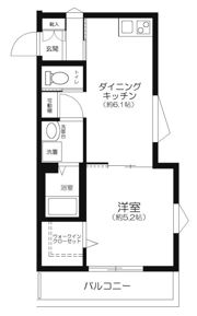 コンフォート川口の間取り画像