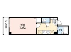 エフラス京都御所西の間取り画像