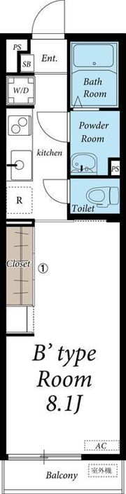 リブリ・Domaniの間取り画像
