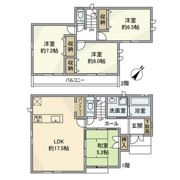 大蔵戸建の間取り画像