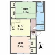 アップルコートBの間取り画像