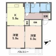サニーガーデンKの間取り画像