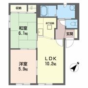サンリバーCの間取り画像