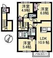 サンフラワー H棟の間取り画像