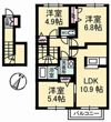 サンフラワー H棟の間取り画像